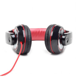 GEMBIRD HEADSET BOSTON ΜΑΥΡΟ ΜΕ ΚΟΚΚΙΝΟ MHS-BOS