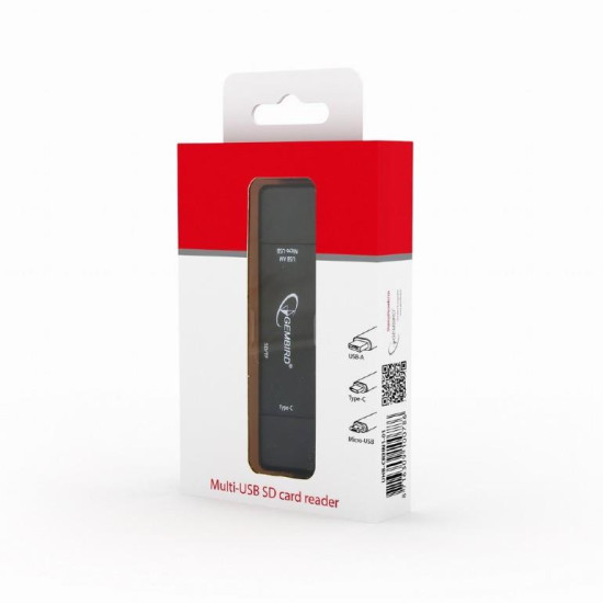 GEMBIRD Multi-USB SD card reader