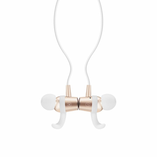 WESDAR R22 BLUETOOTH HEADPHONES, ΛΕΥΚΟ-ΧΡΥΣΟ
