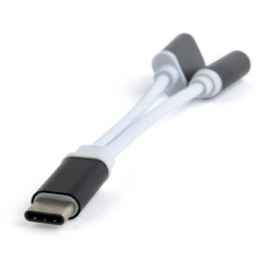 CABLEXPERT ΚΑΛΩΔΙΟ TYPE-C ΣΕ 3.5mm STEREO+POWER ΜΑΥΡΟ CABLEXPERT ΚΑΛΩΔΙΟ TYPE-C ΣΕ 3.5mm STEREO+POWER ΜΑΥΡΟ