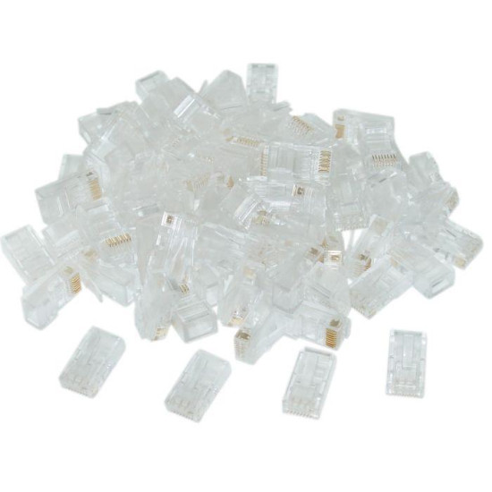 ΑΚΡΟΔΕΚΤΗΣ CABLEXPERT 8P8C RJ45 LAN, UTP CAT6, ΣΑΚΟΥΛΑΚΙ 50 ΤΕΜΑΧΙΩΝ