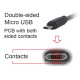 CABLEXPERT ΚΑΛΩΔΙΟ MICRO USB , DOUBLE-SIDED MICRO USB , 1.8m