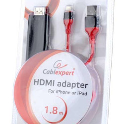 CABLEXPERT ΚΑΛΩΔΙΟ MHL HDMI ΓΙΑ APPLE ΣΥΣΚΕΥΕΣ , 1.8m CABLEXPERT ΚΑΛΩΔΙΟ MHL HDMI ΓΙΑ APPLE ΣΥΣΚΕΥΕΣ , 1.8m