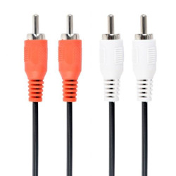 CABLEXPERT ΚΑΛΩΔΙΟ ΗΧΟΥ RCA x 2 TO RCA x 2 , 1.8m CABLEXPERT ΚΑΛΩΔΙΟ ΗΧΟΥ RCA x 2 TO RCA x 2 , 1.8m