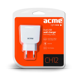 ACME ΦΟΡΤΙΣΤΗΣ ΤΑΞΙΔΙΟΥ 2USB 2.1A ΛΕΥΚΟ 2 ΘΕΣΕΩΝ ACME ΦΟΡΤΙΣΤΗΣ ΤΑΞΙΔΙΟΥ 2USB 2.1A ΛΕΥΚΟ 2 ΘΕΣΕΩΝ