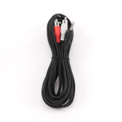 CABLEXPERT ΚΑΛΩΔΙΟ ΗΧΟΥ 3.5mm STEREO TO RCA PLUG CABLE 5m CABLEXPERT ΚΑΛΩΔΙΟ ΗΧΟΥ 3.5mm STEREO TO RCA PLUG CABLE 5m