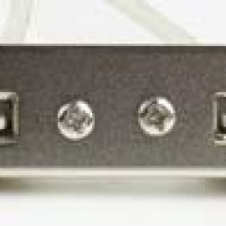 CABLEXPERT DUAL USB 2.0 RECEPTACLE ON BRACKET CABLEXPERT DUAL USB 2.0 RECEPTACLE ON BRACKET