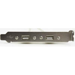 CABLEXPERT DUAL USB 2.0 RECEPTACLE ON BRACKET CABLEXPERT DUAL USB 2.0 RECEPTACLE ON BRACKET