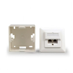 CABLEXPERT ΠΡΙΖΑ ΕΠΙΤΟΙΧΙΑ 2 X CAT5E LAN CABLEXPERT ΠΡΙΖΑ ΕΠΙΤΟΙΧΙΑ 2 X CAT5E LAN