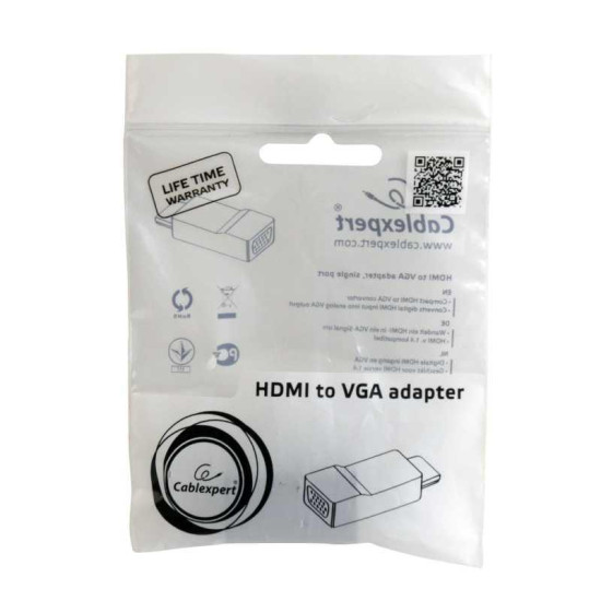 CABLEXPERT ΑΝΤΑΠΤΟΡΑΣ HDMI ΣΕ VGA