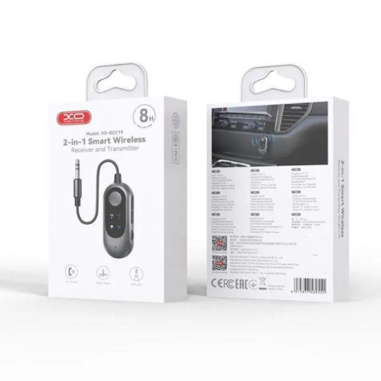 XO BCC19 SMART BLUETOOTH RECEIVER AND TRANSMITTER XO BCC19 SMART BLUETOOTH RECEIVER AND TRANSMITTER