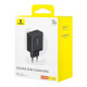 BASEUS CUBE, ΦΟΡΤΙΣΤΗΣ ΓΡΗΓΟΡΗΣ ΦΟΡΤΙΣΗΣ, 3 ΘΥΡΕΣ, 30W, ΜΑΥΡΟΣ BASEUS CUBE, ΦΟΡΤΙΣΤΗΣ ΓΡΗΓΟΡΗΣ ΦΟΡΤΙΣΗΣ, 3 ΘΥΡΕΣ, 30W, ΜΑΥΡΟΣ