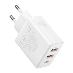 BASEUS CUBE, ΦΟΡΤΙΣΤΗΣ ΓΡΗΓΟΡΗΣ ΦΟΡΤΙΣΗΣ, 3 ΘΥΡΕΣ, 30W, ΛΕΥΚΟΣ BASEUS CUBE, ΦΟΡΤΙΣΤΗΣ ΓΡΗΓΟΡΗΣ ΦΟΡΤΙΣΗΣ, 3 ΘΥΡΕΣ, 30W, ΛΕΥΚΟΣ