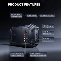 BASEUS PRIMETRIP VR1, ΦΟΡΤΙΣΤΗΣ ΜΠΑΤΑΡΙΑΣ ΑΥΤΟΚΙΝΗΤΟΥ, 12000mAh BASEUS PRIMETRIP VR1, ΦΟΡΤΙΣΤΗΣ ΜΠΑΤΑΡΙΑΣ ΑΥΤΟΚΙΝΗΤΟΥ, 12000mAh