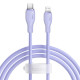 BASEUS PUDDING, ΚΑΛΩΔΙΟ ΦΟΡΤΙΣΗΣ, TYPE-C ΣΕ LIGHTNING, 2m, 20W, ΜΩΒ BASEUS PUDDING, ΚΑΛΩΔΙΟ ΦΟΡΤΙΣΗΣ, TYPE-C ΣΕ LIGHTNING, 2m, 20W, ΜΩΒ