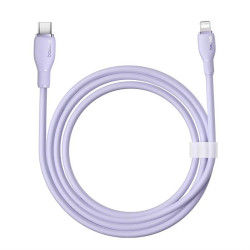 BASEUS PUDDING, ΚΑΛΩΔΙΟ ΦΟΡΤΙΣΗΣ, TYPE-C ΣΕ LIGHTNING, 1.2m, 20W, ΜΩΒ BASEUS PUDDING, ΚΑΛΩΔΙΟ ΦΟΡΤΙΣΗΣ, TYPE-C ΣΕ LIGHTNING, 1.2m, 20W, ΜΩΒ