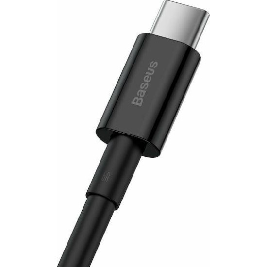 BASEUS SUPERIOR SERIES, ΚΑΛΩΔΙΟ ΓΡΗΓΟΡΗΣ ΦΟΡΤΙΣΗΣ, TYPE-C, 66W, 2M, ΜΑΥΡΟ BASEUS SUPERIOR SERIES, ΚΑΛΩΔΙΟ ΓΡΗΓΟΡΗΣ ΦΟΡΤΙΣΗΣ, TYPE-C, 66W, 2M, ΜΑΥΡΟ