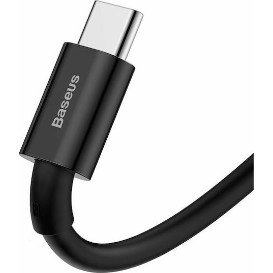 BASEUS SUPERIOR SERIES, ΚΑΛΩΔΙΟ ΓΡΗΓΟΡΗΣ ΦΟΡΤΙΣΗΣ, TYPE-C, 66W, 2M, ΜΑΥΡΟ BASEUS SUPERIOR SERIES, ΚΑΛΩΔΙΟ ΓΡΗΓΟΡΗΣ ΦΟΡΤΙΣΗΣ, TYPE-C, 66W, 2M, ΜΑΥΡΟ