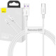 BASEUS SUPERIOR SERIES, ΚΑΛΩΔΙΟ ΓΡΗΓΟΡΗΣ ΦΟΡΤΙΣΗΣ, TYPE-C, 66W, 1M, ΛΕΥΚΟ BASEUS SUPERIOR SERIES, ΚΑΛΩΔΙΟ ΓΡΗΓΟΡΗΣ ΦΟΡΤΙΣΗΣ, TYPE-C, 66W, 1M, ΛΕΥΚΟ