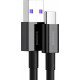 BASEUS SUPERIOR SERIES, ΚΑΛΩΔΙΟ ΓΡΗΓΟΡΗΣ ΦΟΡΤΙΣΗΣ, TYPE-C, 66W, 1M, ΜΑΥΡΟ