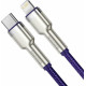 BASEUS CAFULE ΚΑΛΩΔΙΟ ΦΟΡΤΙΣΗΣ, TYPE-C ΣΕ LIGHTNING, 20W, 2M, ΜΩΒ BASEUS CAFULE ΚΑΛΩΔΙΟ ΦΟΡΤΙΣΗΣ, TYPE-C ΣΕ LIGHTNING, 20W, 2M, ΜΩΒ