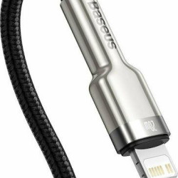 BASEUS CAFULE, ΚΑΛΩΔΙΟ ΦΟΡΤΙΣΗΣ, TYPE-C ΣΕ LIGHTNING, 1m, 20W, ΜΑΥΡΟ