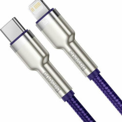 BASEUS CAFULE ΚΑΛΩΔΙΟ ΦΟΡΤΙΣΗΣ, TYPE-C ΣΕ LIGHTNING, 20W, 1M, ΜΩΒ