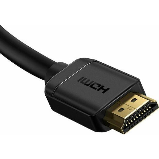 BASEUS HIGH DEFINITION SERIES, ΚΑΛΩΔΙΟ HDMI, 8m, ΜΑΥΡΟ