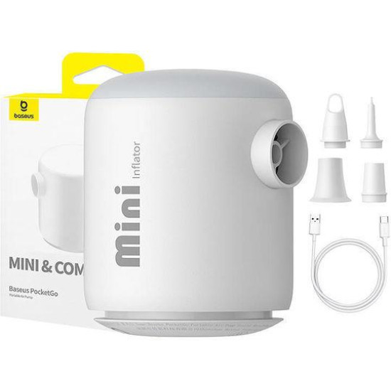 BASEUS SUPER MINI ΤΡΟΜΠΑ ΦΟΥΣΚΩΤΩΝ, ΜΑΥΡΗ BASEUS SUPER MINI ΤΡΟΜΠΑ ΦΟΥΣΚΩΤΩΝ, ΜΑΥΡΗ