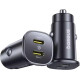 BASEUS GOTRIP DP1, ΦΟΡΤΙΣΤΗΣ ΑΥΤΟΚΙΝΗΤΟΥ, 2 ΘΥΡΕΣ, 30W, ΜΑΥΡΟ