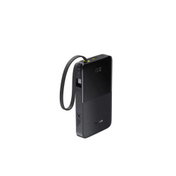 BASEUS ENERFILL FC51 BIPOW2 PRO, POWERBANK, 20000MAh, ΜΕ ΚΑΛΩΔΙΟ TYPE-C, 22.5W, ΜΕ ΨΗΦΙΑΚΗ ΟΘΟΝΗ, ΜΑΥΡΟ