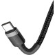 BASEUS CAFULE ΚΑΛΩΔΙΟ ΦΟΡΤΙΣΗΣ, PD 2.0 TYPE-C, 3A, 60W, 1M, ΓΚΡΙ, ΜΑΥΡΟ BASEUS CAFULE ΚΑΛΩΔΙΟ ΦΟΡΤΙΣΗΣ, PD 2.0 TYPE-C, 3A, 60W, 1M, ΓΚΡΙ, ΜΑΥΡΟ