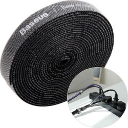 BASEUS COLOURFUL ΔΕΜΑΤΙΚΟ ΚΑΛΩΔΙΩΝ VELCRO, 3m, ΜΑΥΡΟ BASEUS COLOURFUL ΔΕΜΑΤΙΚΟ ΚΑΛΩΔΙΩΝ VELCRO, 3m, ΜΑΥΡΟ