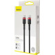 BASEUS CAFULE ΚΑΛΩΔΙΟ ΦΟΡΤΙΣΗΣ, TYPE-C TO TYPE-C, 100W, 2M, ΚΟΚΚΙΝΟ ΜΑΥΡΟ