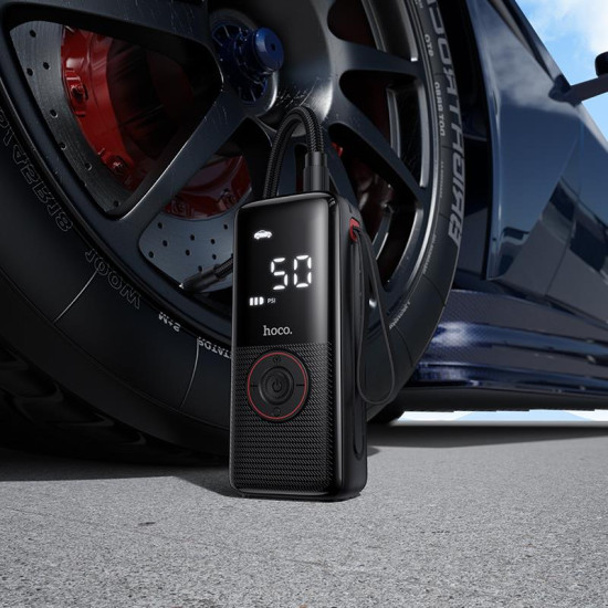 HOCO SUPER MINI ΤΡΟΜΠΑ ΑΥΤΟΚΙΝΗΤΟΥ, 4000Mah, ΜΑΥΡΗ HOCO SUPER MINI ΤΡΟΜΠΑ ΑΥΤΟΚΙΝΗΤΟΥ, 4000Mah, ΜΑΥΡΗ
