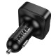 HOCO E87 DELTA CAR BLUETOOTH FM TRANSMITTER, 35W, ΜΑΥΡΟ HOCO E87 DELTA CAR BLUETOOTH FM TRANSMITTER, 35W, ΜΑΥΡΟ