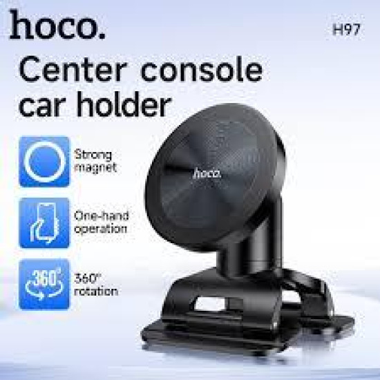 HOCO H97 EMINENT ΒΑΣΗ ΑΥΤΟΚΙΝΗΤΟΥ, ΜΑΓΝΗΤΙΚΗ, ΤΑΜΠΛΟ, ΜΑΥΡΟ