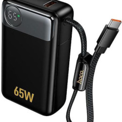 HOCO Q53 SKILLFUL POWERBANK, 12000MAH, PD65W, ΜΑΥΡΟ