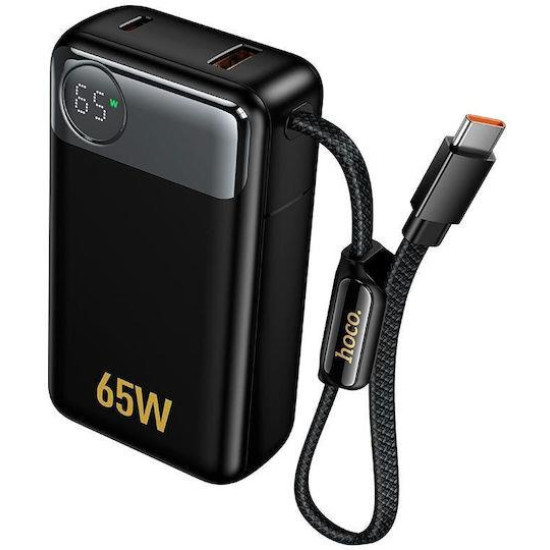 HOCO Q53 SKILLFUL POWERBANK, 12000MAH, PD65W, ΜΑΥΡΟ