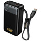 HOCO Q53 SKILLFUL POWERBANK, 12000MAH, PD65W, ΜΑΥΡΟ