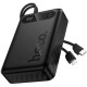 HOCO J171A EDGE POWERBANK, 20000MAH, PD20W, ΜΑΥΡΟ HOCO J171A EDGE POWERBANK, 20000MAH, PD20W, ΜΑΥΡΟ