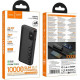 HOCO J158 PRO RUNNER POWERBANK, 10000MAH, PD20W, ΜΑΥΡΟ