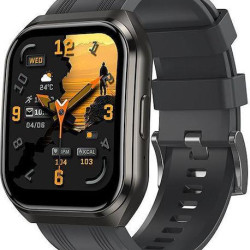 HOCO Y44 SMARTWATCH, 1.83 ΙΝΤΣΕΣ, BLUETOOTH 5.3, 1000MAH, ΜΑΥΡΟ
