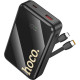 HOCO Q37A GRACEFUL, POWERBANK, 20000MAh, ΜΕ 2 ΕΝΣΩΜΑΤΩΜΕΝΑ ΚΑΛΩΔΙΑ, ΜΑΥΡΟ HOCO Q37A GRACEFUL, POWERBANK, 20000MAh, ΜΕ 2 ΕΝΣΩΜΑΤΩΜΕΝΑ ΚΑΛΩΔΙΑ, ΜΑΥΡΟ