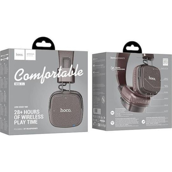 HOCO W56 EARL BT BLUETOOTH ΑΚΟΥΣΤΙΚΑ, ΚΑΦΕ HOCO W56 EARL BT BLUETOOTH ΑΚΟΥΣΤΙΚΑ, ΚΑΦΕ