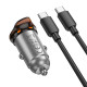 HOCO NZ16 ΦΟΡΤΙΣΤΗΣ ΑΥΤΟΚΙΝΗΤΟΥ, RIGOROUS PD30W, 1 ΘΥΡΑ , ΚΑΛΩΔΙΟ TYPE-C TO TYPE-C, ΓΚΡΙ HOCO NZ16 ΦΟΡΤΙΣΤΗΣ ΑΥΤΟΚΙΝΗΤΟΥ, RIGOROUS PD30W, 1 ΘΥΡΑ , ΚΑΛΩΔΙΟ TYPE-C TO TYPE-C, ΓΚΡΙ