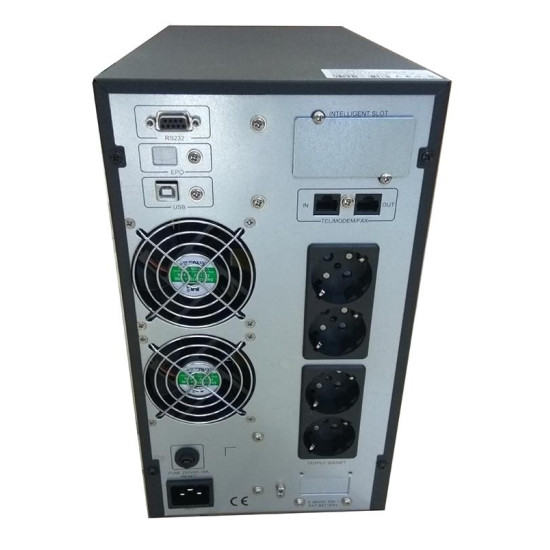 NG ON-LINE UPS 3000VA, PF 0.98, 4 SCHUKO, 6 x 12V9A, USB, RS232, RJ45, ΟΘΟΝΗ NG ON-LINE UPS 3000VA, PF 0.98, 4 SCHUKO, 6 x 12V9A, USB, RS232, RJ45, ΟΘΟΝΗ