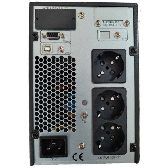 NG ON-LINE UPS 2000VA, PF 0.98, 3 SCHUKO, 4 x 12V9A, USB, RS232, RJ45, ΟΘΟΝΗ NG ON-LINE UPS 2000VA, PF 0.98, 3 SCHUKO, 4 x 12V9A, USB, RS232, RJ45, ΟΘΟΝΗ