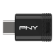 PNY Elite-X Fit USB Type-C USB 3.2 Gen 1 Flash Drive 64GB Black