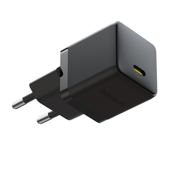 Baseus Palm Fast Charger 1C 20W EU Cluster Black Baseus Palm Fast Charger 1C 20W EU Cluster Black